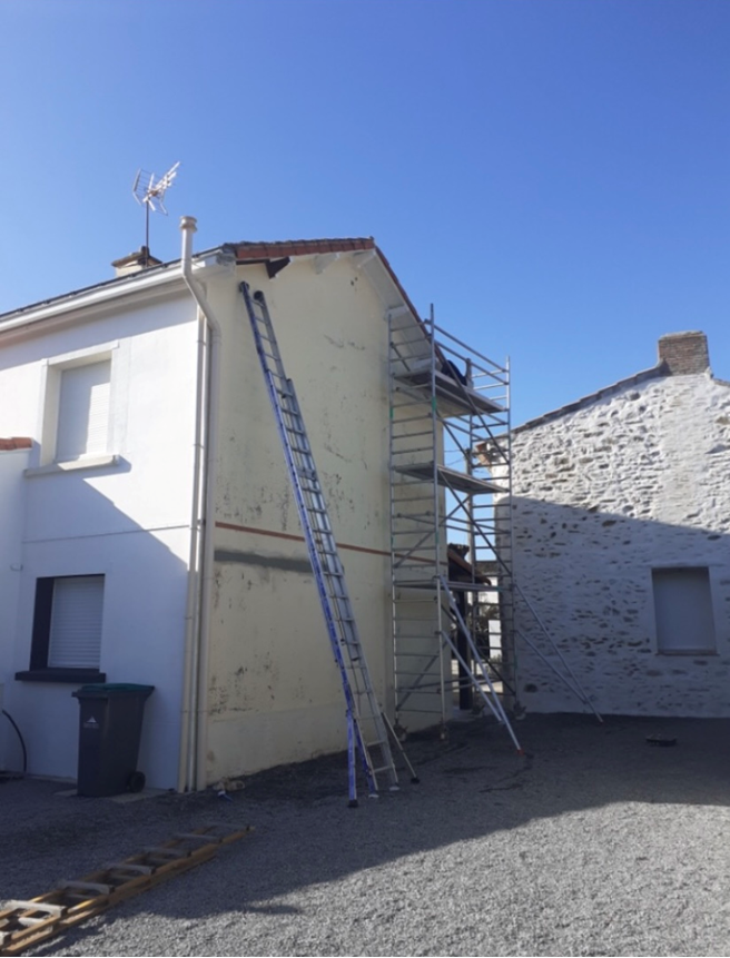 Rnovation dun pignon Pornic