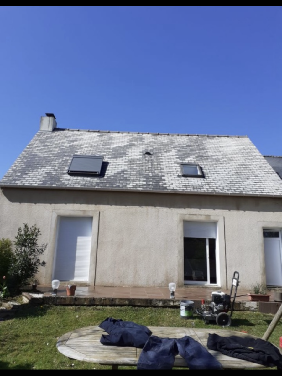 Peinture sur toiture Pornic 