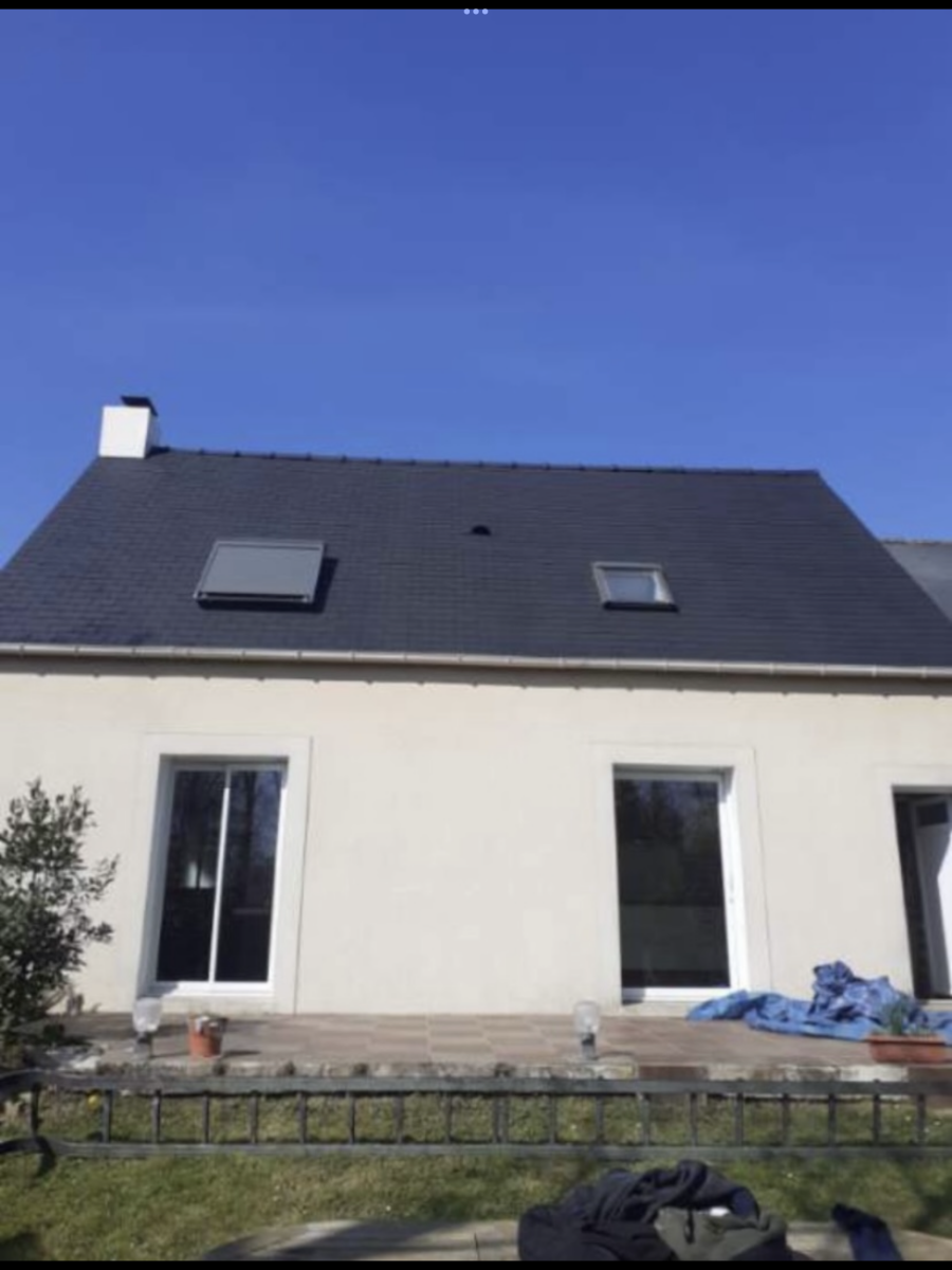 Peinture sur toiture Pornic 
